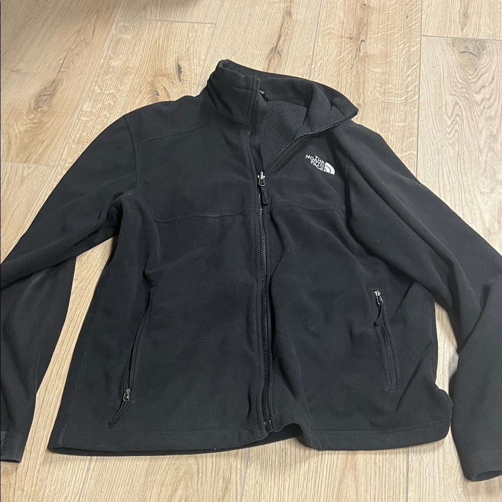 The North Face Black Zip Up Sweater